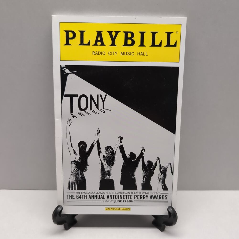 64th Annual Tony Awards Playbill 2010 Official Program Radio City Music Hall